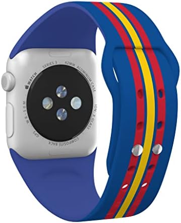 Комбиниран пакет Affinity Bands Kansas Jayhawks HD е Съвместим с Apple Watch и AirPods Pro