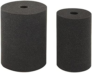 Втулки Foam Cup Turner за чаши с капацитет от 10 до 40 грама (черен, 6 опаковки)
