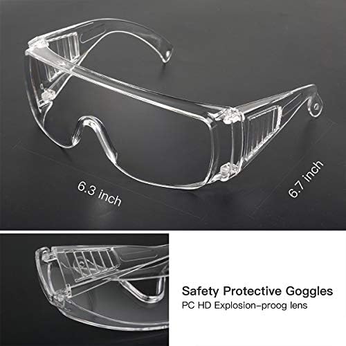 Медицински защитни очила DNZPFU-Защитни очила за удобство от носенето на върха точки - Идеална за медицински сестри,