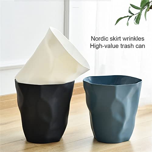 ZHAOLEI Скандинавските кофи за боклук с неправилна форма, обикновена пластмасови кофи за боклук, Кухненски кошчето за боклук,