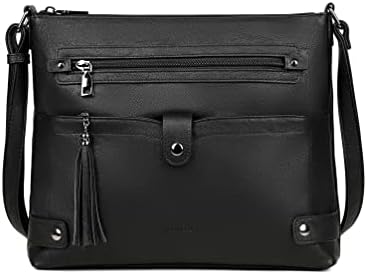 Жена Раница-чантата за лаптоп FADEON, Голяма Дизайнерска Чанта за лаптоп от Изкуствена Кожа, с чанта през рамо за