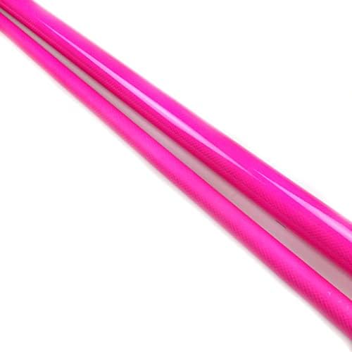 Сигнали за снукър EDOSSA Розов цвят от въглеродна стомана с топчета 9,5 мм и разрезными на 1/2 Част киями за