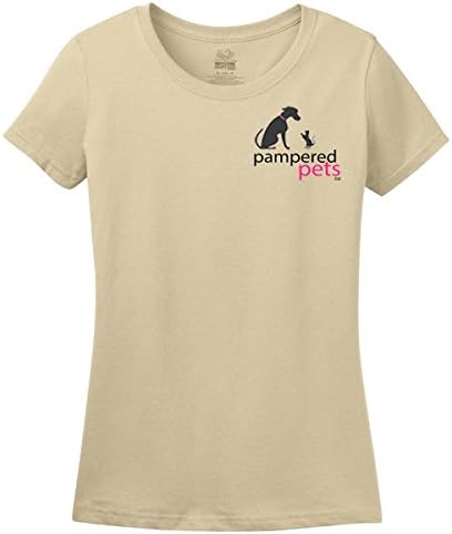 Женска тениска Pampered Pets Paws Edition 5 грама Лоши решения Създават отлични история HD, Малка, Естествена