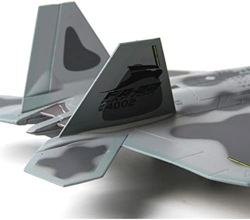 Копие на Модел самолет 1/100 за Военен Изтребител на ВВС на САЩ F-22 Raptor Мащабна Модел на самолет От сплав За леене