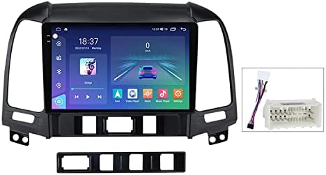 Android 12 GPS Навигация Стерео Радио за Hyundai Santa Fe 2006-2012 Авторадио Мултимедиен плеър с Bluetooth/FM/Wifi/4G/Carplay/
