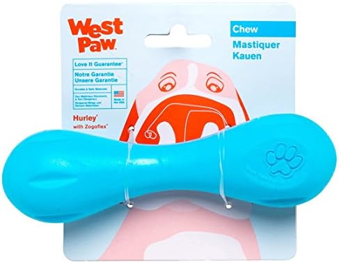 Играчка за теглене на кучета WEST PAW Zogoflex Bumi (на малката, Грени Смит) и играчка за дъвчене на костите Zogoflex Hurley