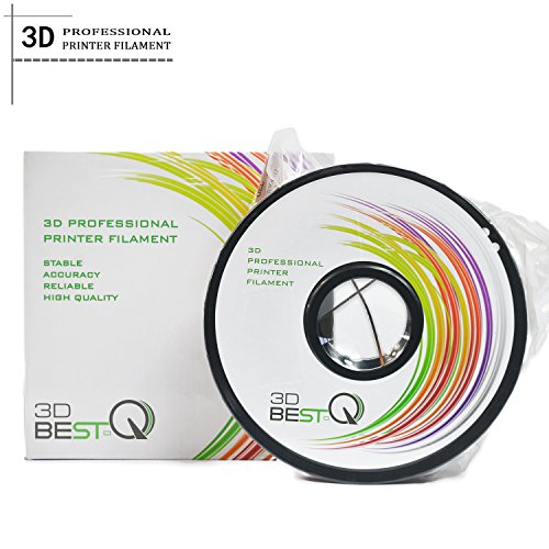 Конци за 3D принтер 3D BEST-Q PLA 1,75 мм, точност +/- 0,03 мм, бобини с тегло 1 кг, 16 цвята за избор (зелен)