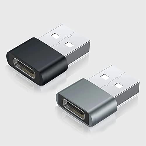 Бърз USB адаптер-C за свързване към USB-порт, който е съвместим с вашите Nubia Z11 Mini S за зарядни устройства,