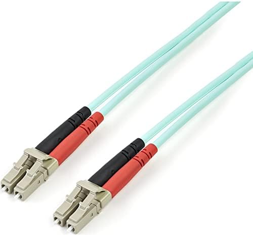 StarTech.com мулти-режим оптичен кабел от 3 м (10 фута) от КТ/ UPC до LC/UPC OM4, оптична като 50 / 125μm хм LOMMF/VCSEL