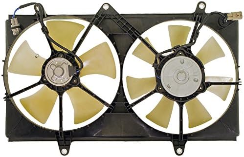 Вентилатор за охлаждане на двигателя Dorman 620-511 в събирането е Съвместим с някои модели на Chevrolet / Toyota