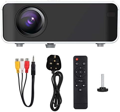 Проектор LHLLHL Пълен видео проектор, Съвместим С Домашни Външния Проектор, Преносим видео проектор за Домашно Кино