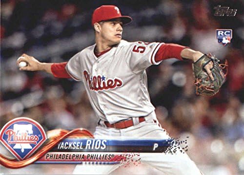 2018 Topps Series 2#551 Бейзболна картичка начинаещ Филаделфия Филис Якселя Риоса - GOTBASEBALLCARDS