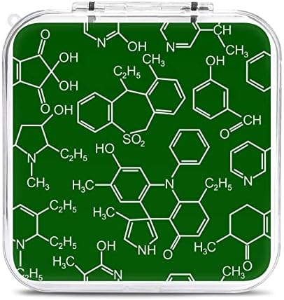 Калъф за съхранение слот за карти Chemistry Science Твърд Защитен Органайзер Кутия За Nintendo Switch (12 Слотове