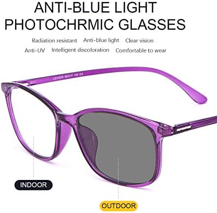 Фотохромичните Слънчеви Очила, Блокиране на Синя Светлина, Очила за Жени, Мъже, Антибликовая UV-Защита, Компютърни Очила, Игрови Точки
