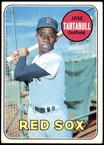 1969 Topps 287 Хосе Тартабулл на Бостън Ред Сокс (бейзболна карта) Карта Дина 2 - ДОБЪР Ред Сокс