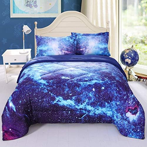 Комплекти спално бельо Wowelife Galaxy за момичета и момчета от 5 теми размер Queen Size премиум-комплект