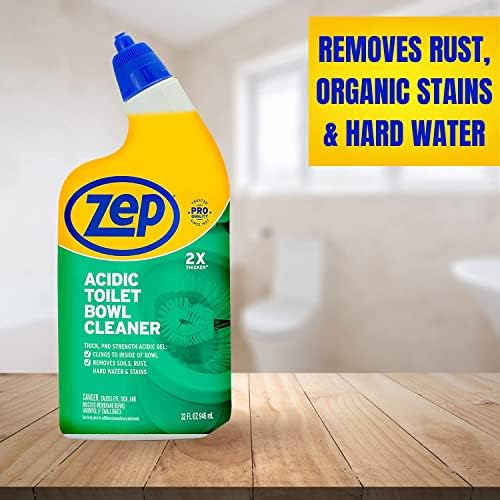 Препарат за почистване на тоалетни Zep Acidic, 32 Грама, Бяло, Грушезеленый