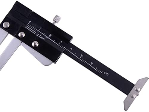 Штангенциркуль спирачния диск 0 60 мм, Гума, Нониус за Измерване на Дебелината на протектора на гумата, за Универсален Автомобил