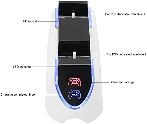 Зарядно устройство Бързо Зареждане и Лесна За Експлоатация на Докинг станция за контролер PS5