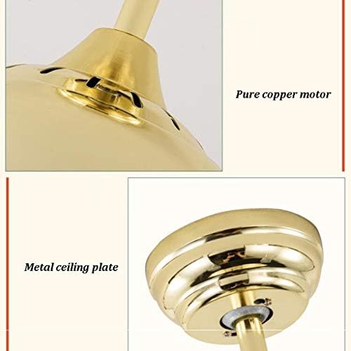 Вентилатор на тавана HIGOH с Подсветка, 42 Кристал Вентилатор на Тавана, Модерен Тавана Лампа с Дистанционно Управление,
