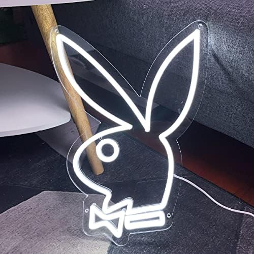 Неонова реклама с Rabbit Easter За Led Стена Декор Бизнес-Магазини, Лого Фризьорски салони Неонови Светлини 5V USB