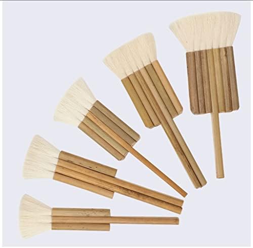 YEBDD Однорядная дръжка-Пискюл, Акварел Дръжка Китайска Четка За Рисуване Маслени бои Четка за перо (Цвят: 7, Размери: