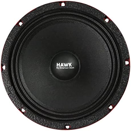 American Bass HAWK8 8Среднечастотный говорител с решетка 600 Вата 4 Ома