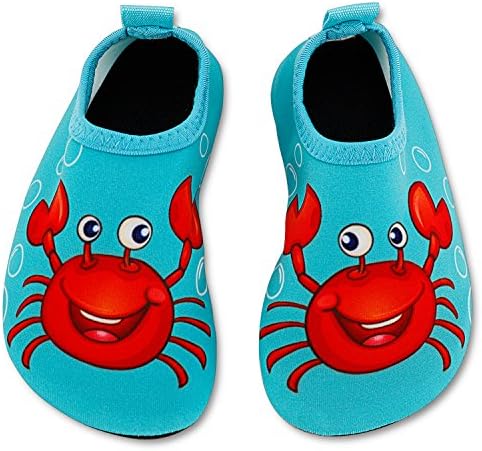 Bigib/Водна Обувки за Плуване за Деца, Бързосъхнеща Нескользящая Водна Кожа, Спортни Обувки за Боси, Чорапи за Плуване за