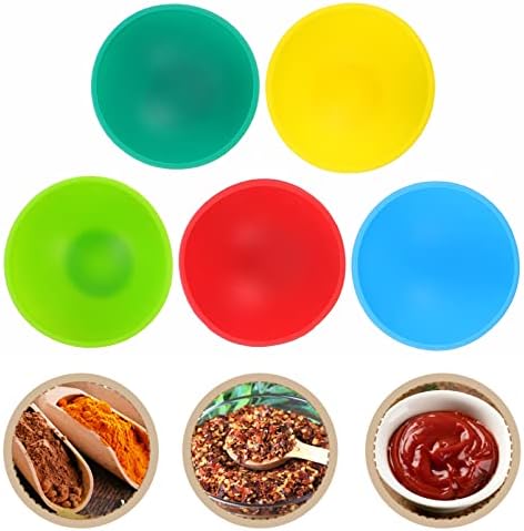 BESTonZON 1 набор от Закуски Направи си сам, Щипка Ядки, за Многократна употреба и за Десерт, Сосове, Плодови Ястия, Домашно Приготвени, Салатен Сос, Чаши За грижа За цвета