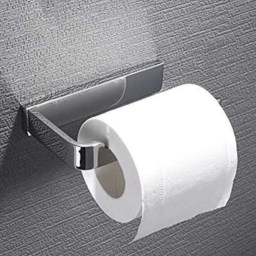 Метален Държач и опаковка на ролка тоалетна хартия CUJUX за съхранение в Банята - Монтиране на стена, Задържа и разпределя