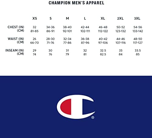 Шампион, Памучен тениска с кръгло деколте в средна категория, Мъжки t-shirt, Сезонен график