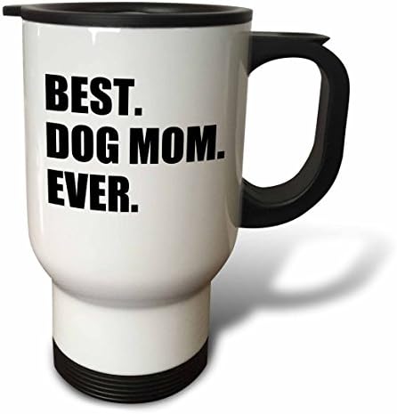 3dRose най-Добрата Мама-куче, всякога Весели Подаръци за Собствениците на Домашни любимци да Си Любител на животните,