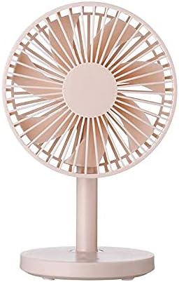 Електрически вентилатор AKFRIEfs Ръчно вентилатор С 3 скорости Регулируеми Персонален Преносим Настолен вентилатор USB fan (Розов