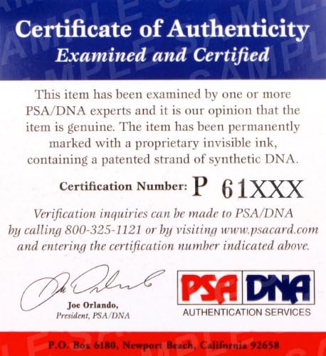 Списание PSA бокс с автограф Эвандера Холифилда KO/DNA S48902 - Боксови списания с автограф